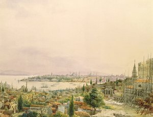 Vista de Constantinopla de Pera